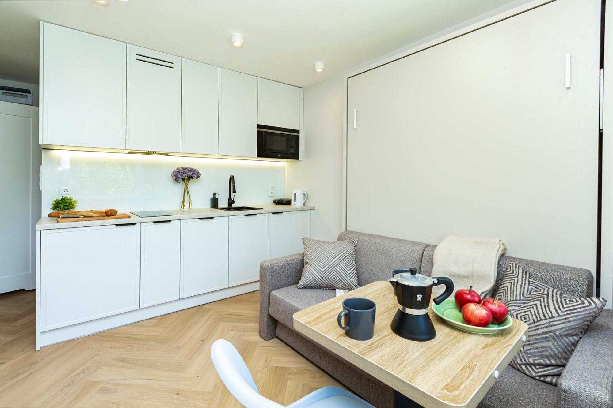 Batorego Grey - Stacja Metra 300m - Bezplatny Parking Apartmán *